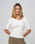 Hemp Essentials Asymmetrical Neckline Tee