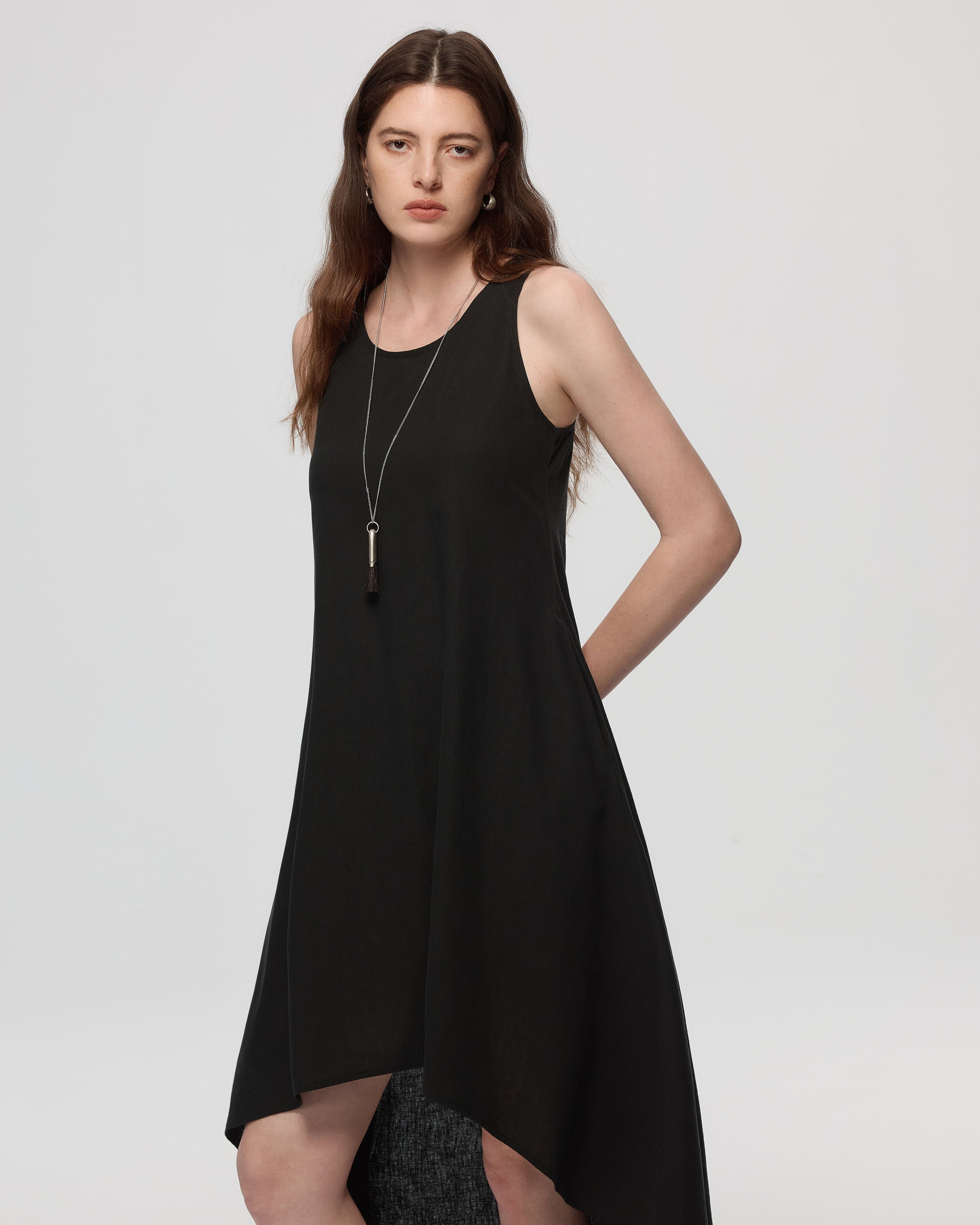 Juana Hemp High Low Dress