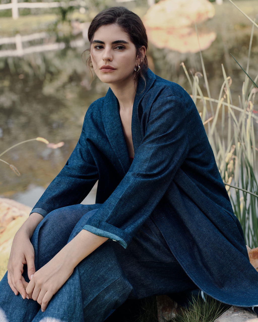 Denim Atelier Trench Coat