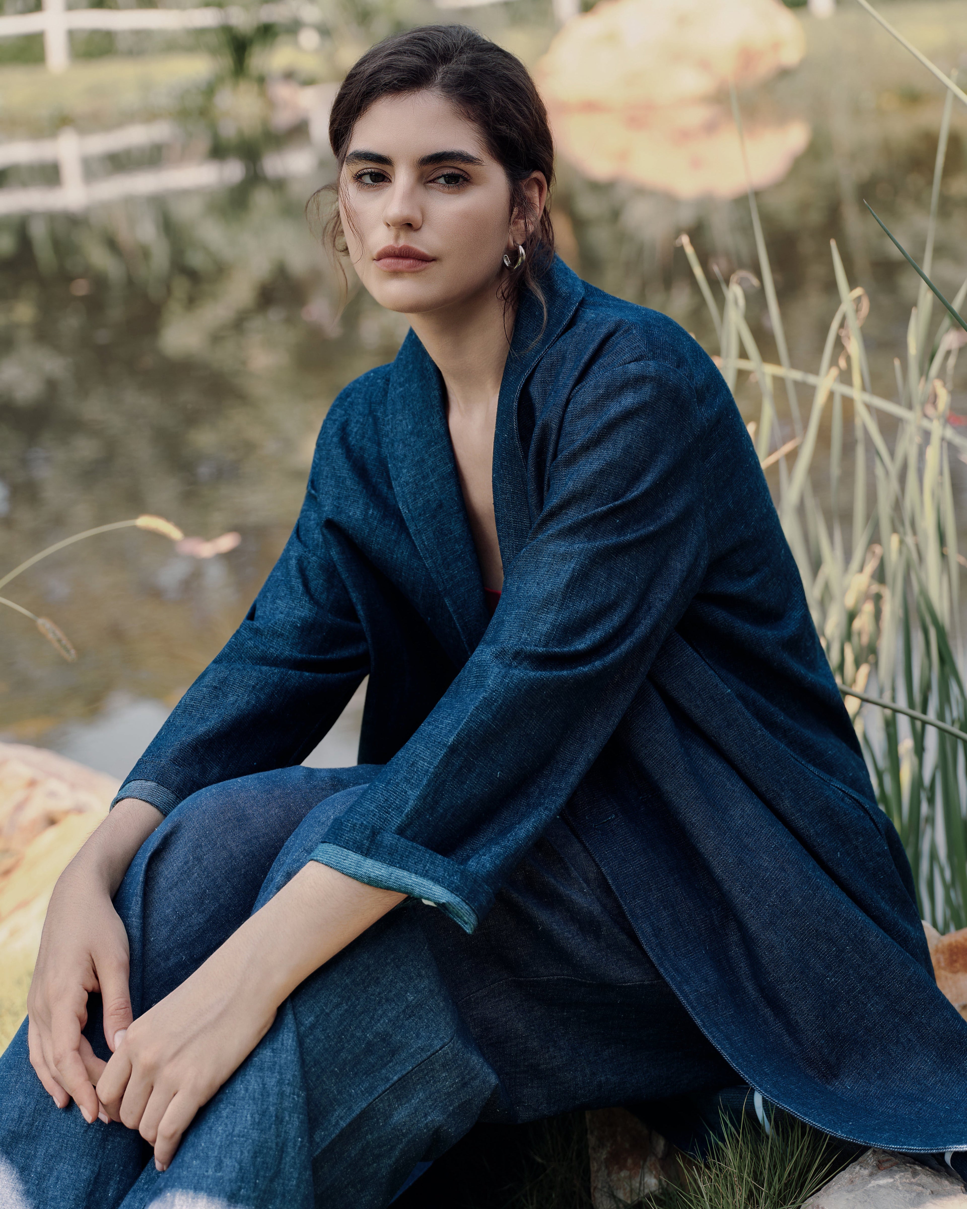 Denim Atelier Trench Coat